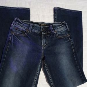 Silver Jeans dark denim for women